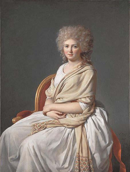 Jacques-Louis David Portrait of Anne Marie Louise Thelusson,